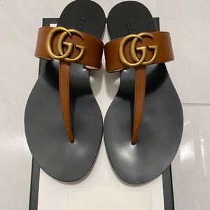 Gucci Women’s Marmot Sandals sz 37.5
